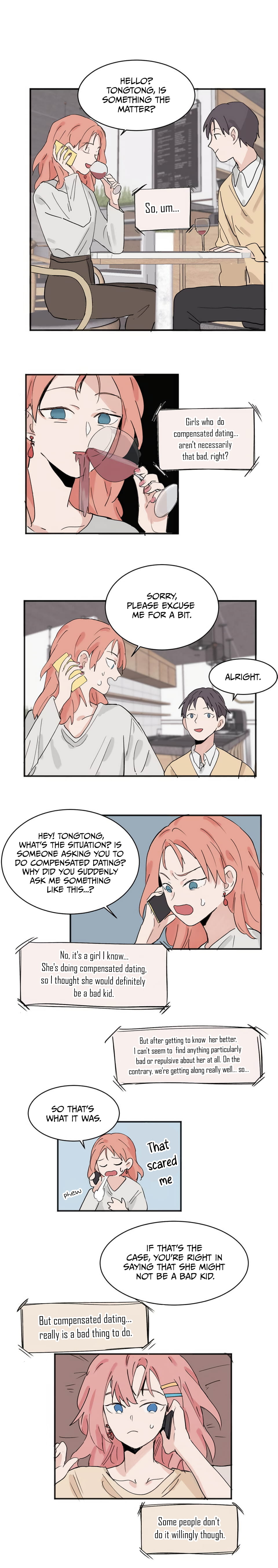 That Time I Was Blackmailed By the Class’s Green Tea Bitch chapter 6 page 1