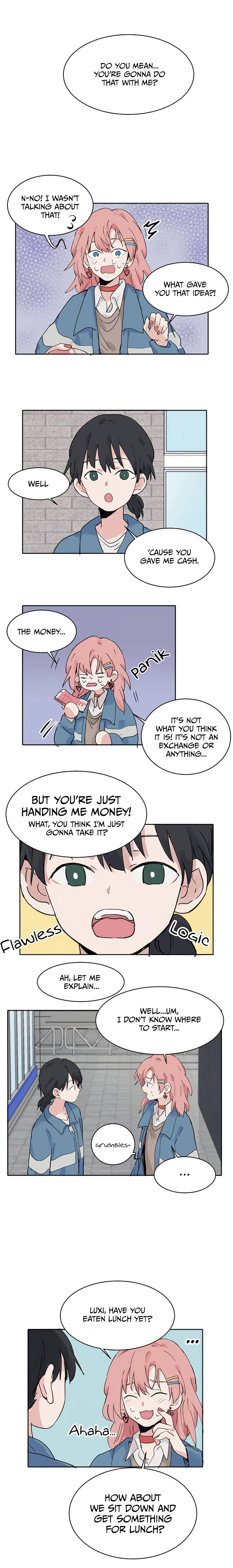 That Time I Was Blackmailed By the Class’s Green Tea Bitch chapter 8 page 1