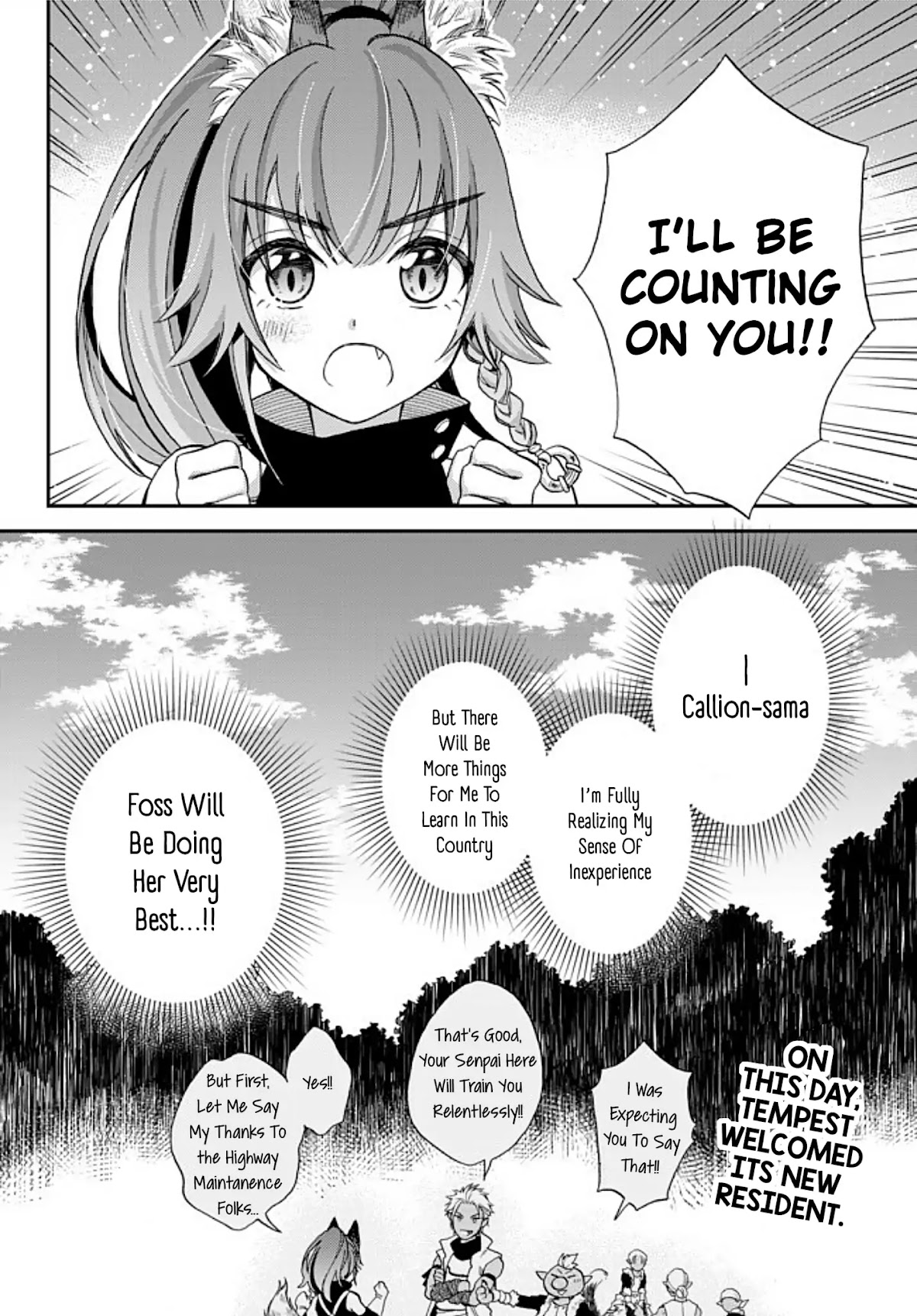 That Time I Was Reincarnated As A Slime Strange Tales: Monster Country Life Of Trinity chapter 1 page 34