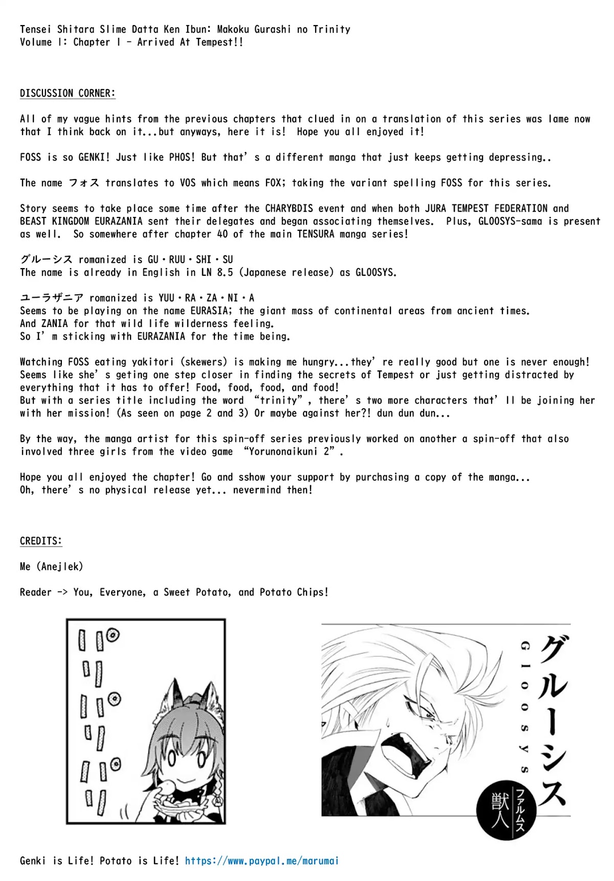 That Time I Was Reincarnated As A Slime Strange Tales: Monster Country Life Of Trinity chapter 1 page 35