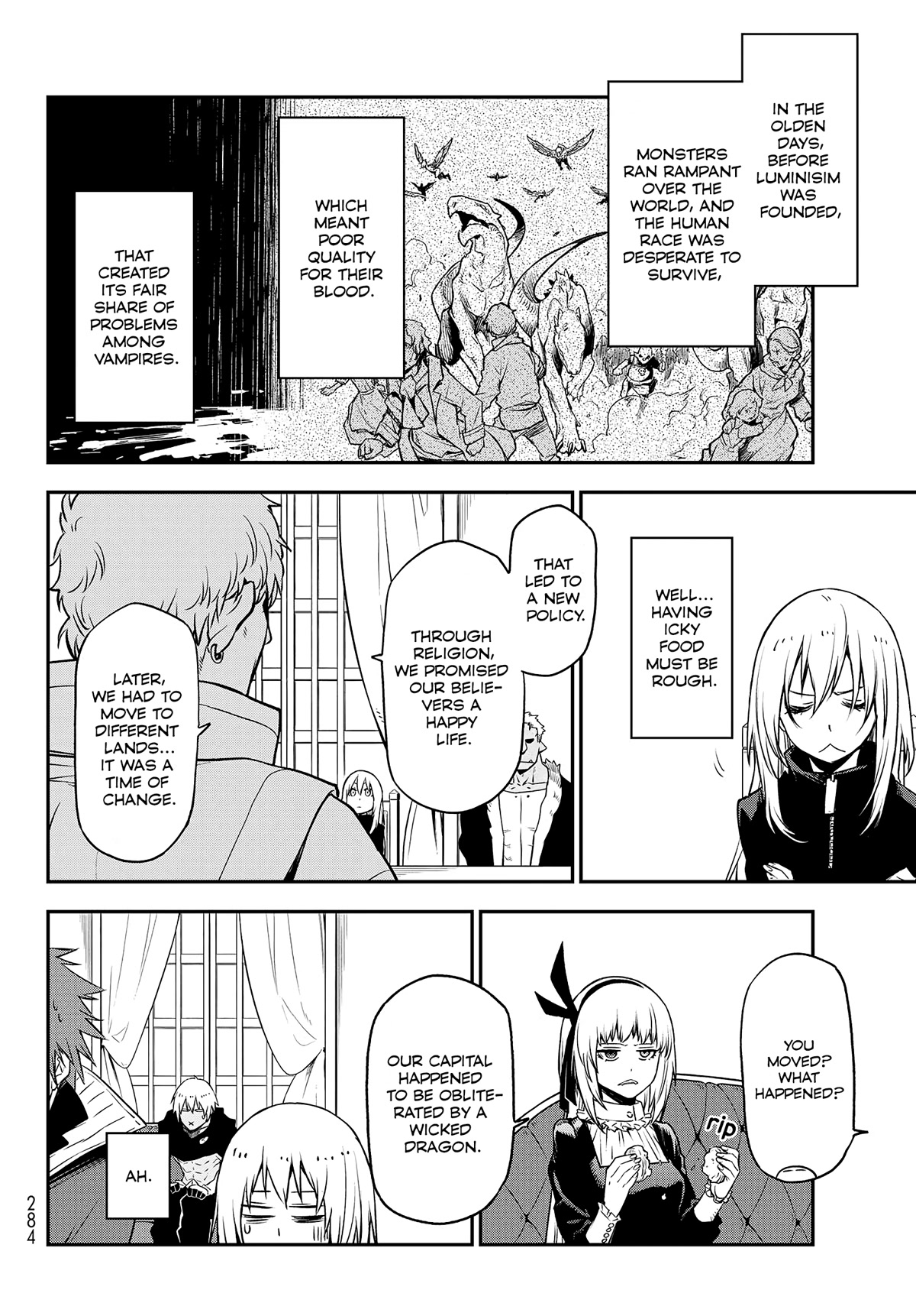 That Time I Was Reincarnated As A Slime Strange Tales: Monster Country Life Of Trinity chapter 100 page 35