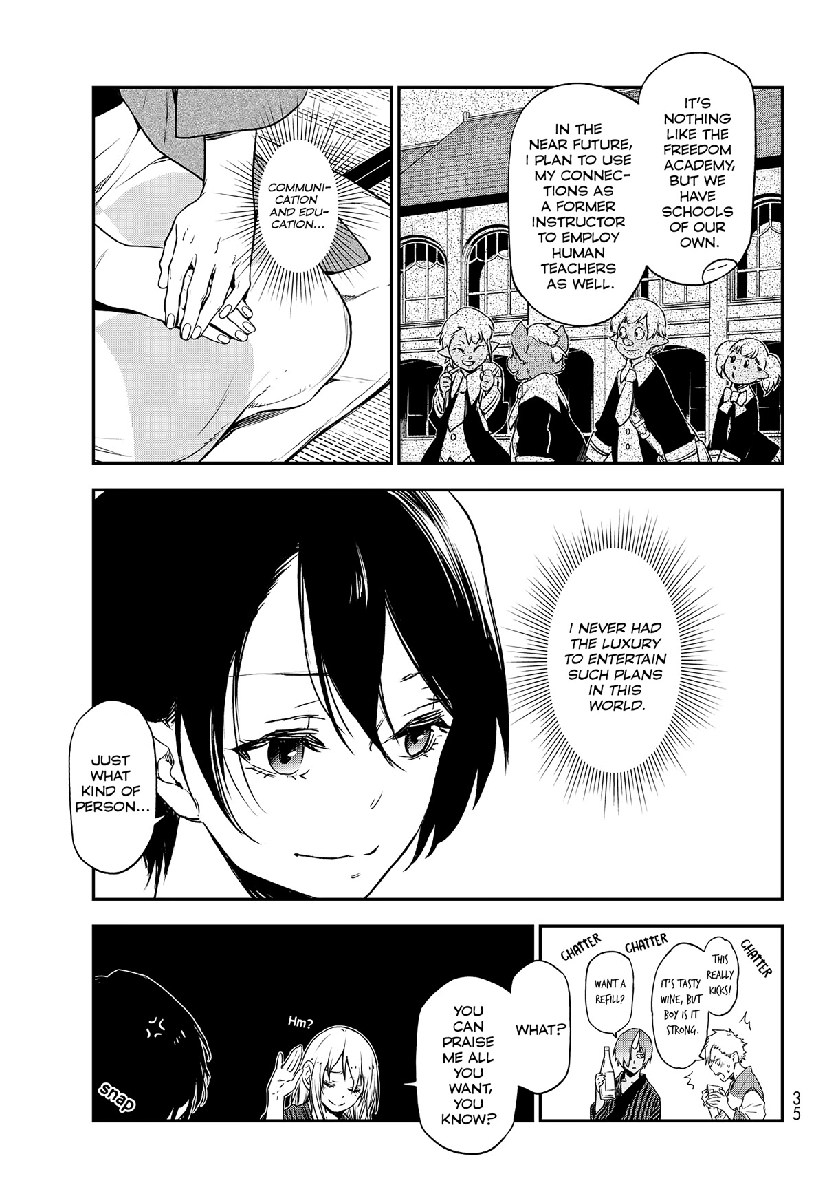 That Time I Was Reincarnated As A Slime Strange Tales: Monster Country Life Of Trinity chapter 101 page 15