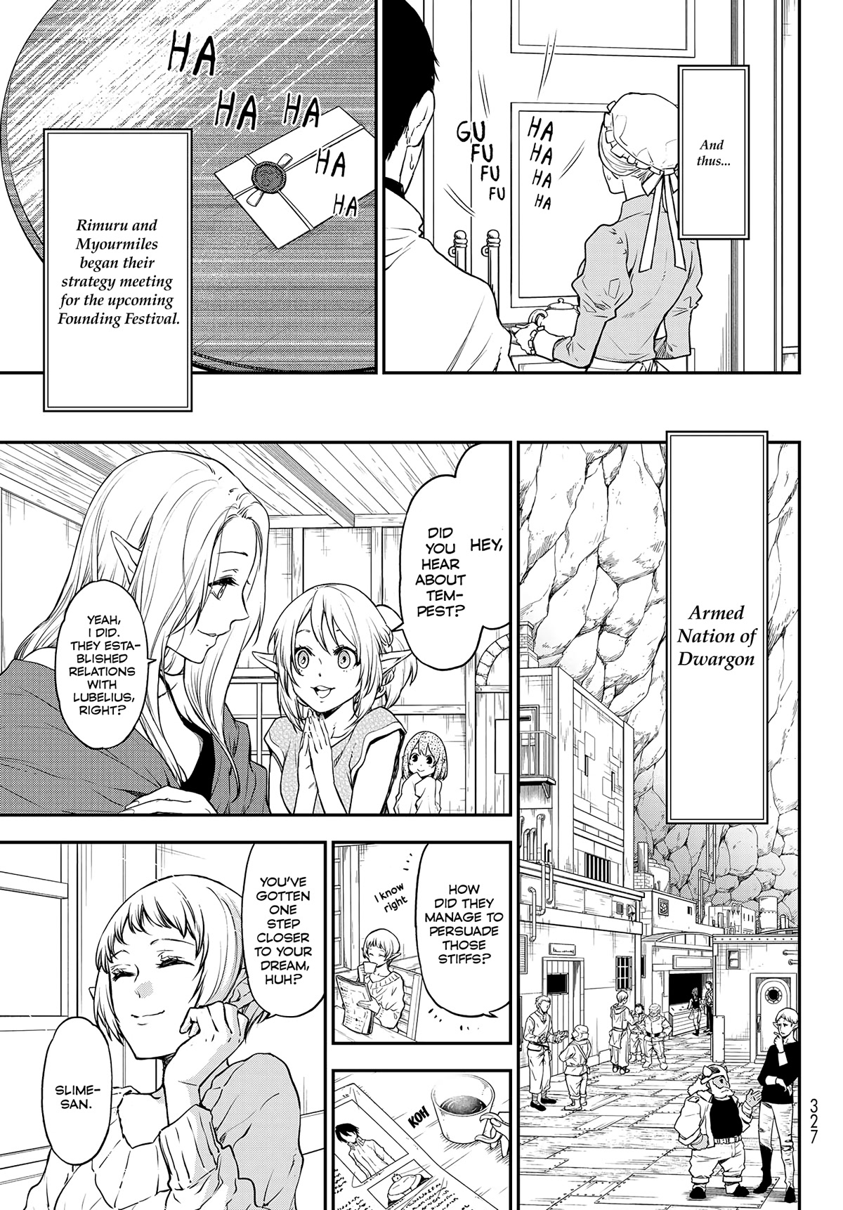 That Time I Was Reincarnated As A Slime Strange Tales: Monster Country Life Of Trinity chapter 102 page 13