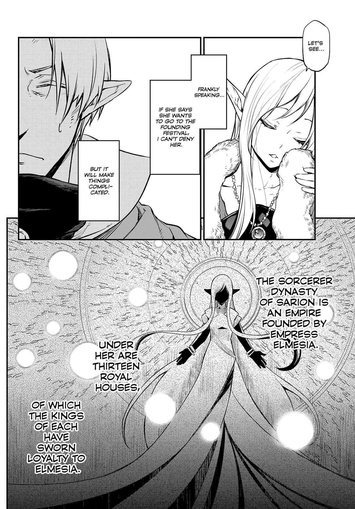 That Time I Was Reincarnated As A Slime Strange Tales: Monster Country Life Of Trinity chapter 102 page 32