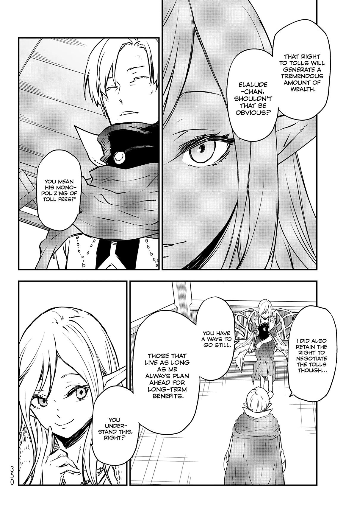 That Time I Was Reincarnated As A Slime Strange Tales: Monster Country Life Of Trinity chapter 102 page 36