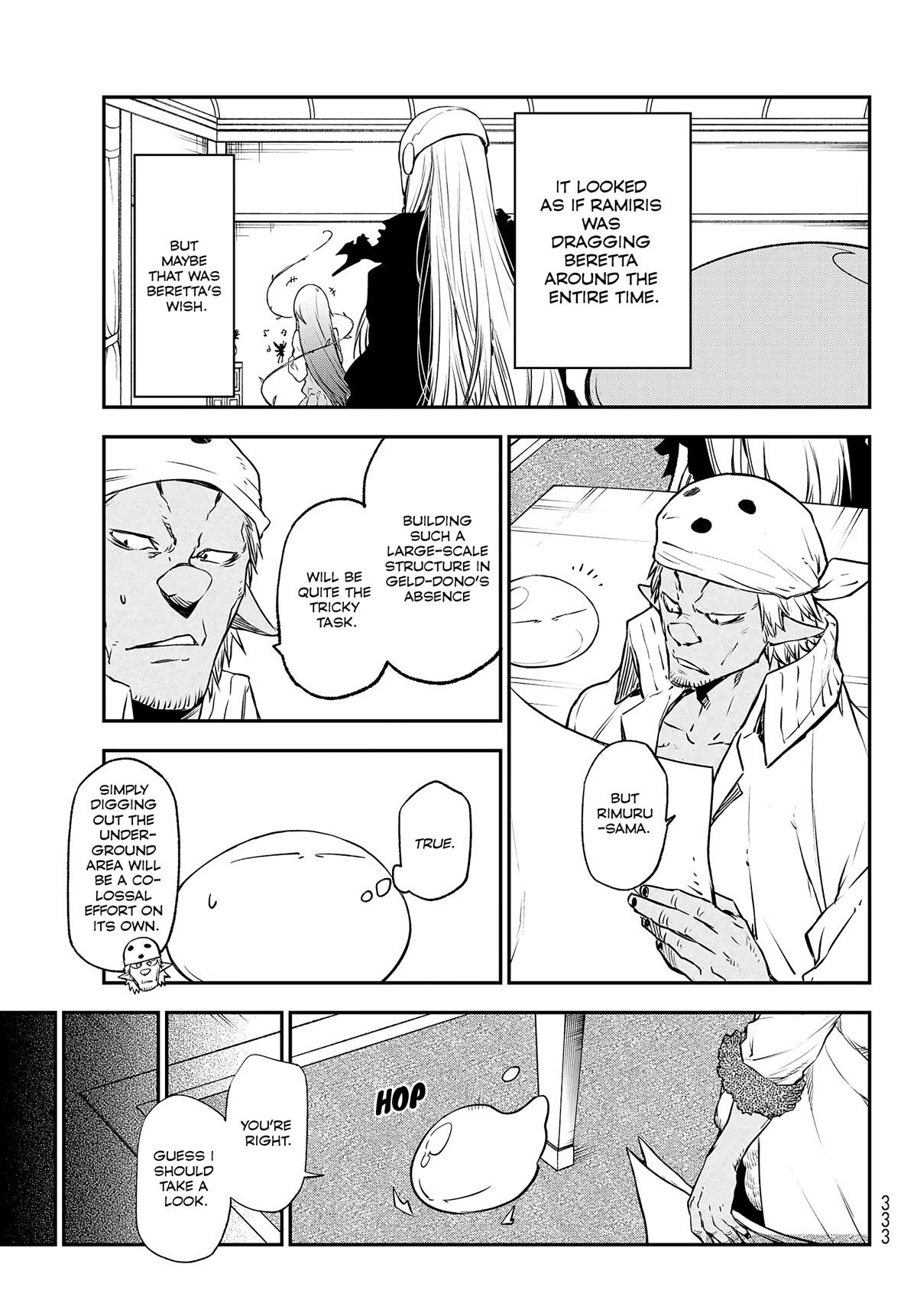 That Time I Was Reincarnated As A Slime Strange Tales: Monster Country Life Of Trinity chapter 103 page 33