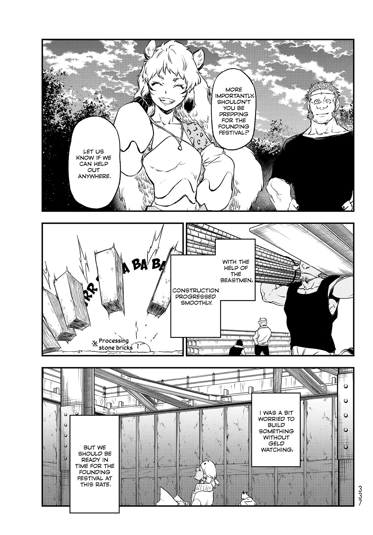 That Time I Was Reincarnated As A Slime Strange Tales: Monster Country Life Of Trinity chapter 103 page 36