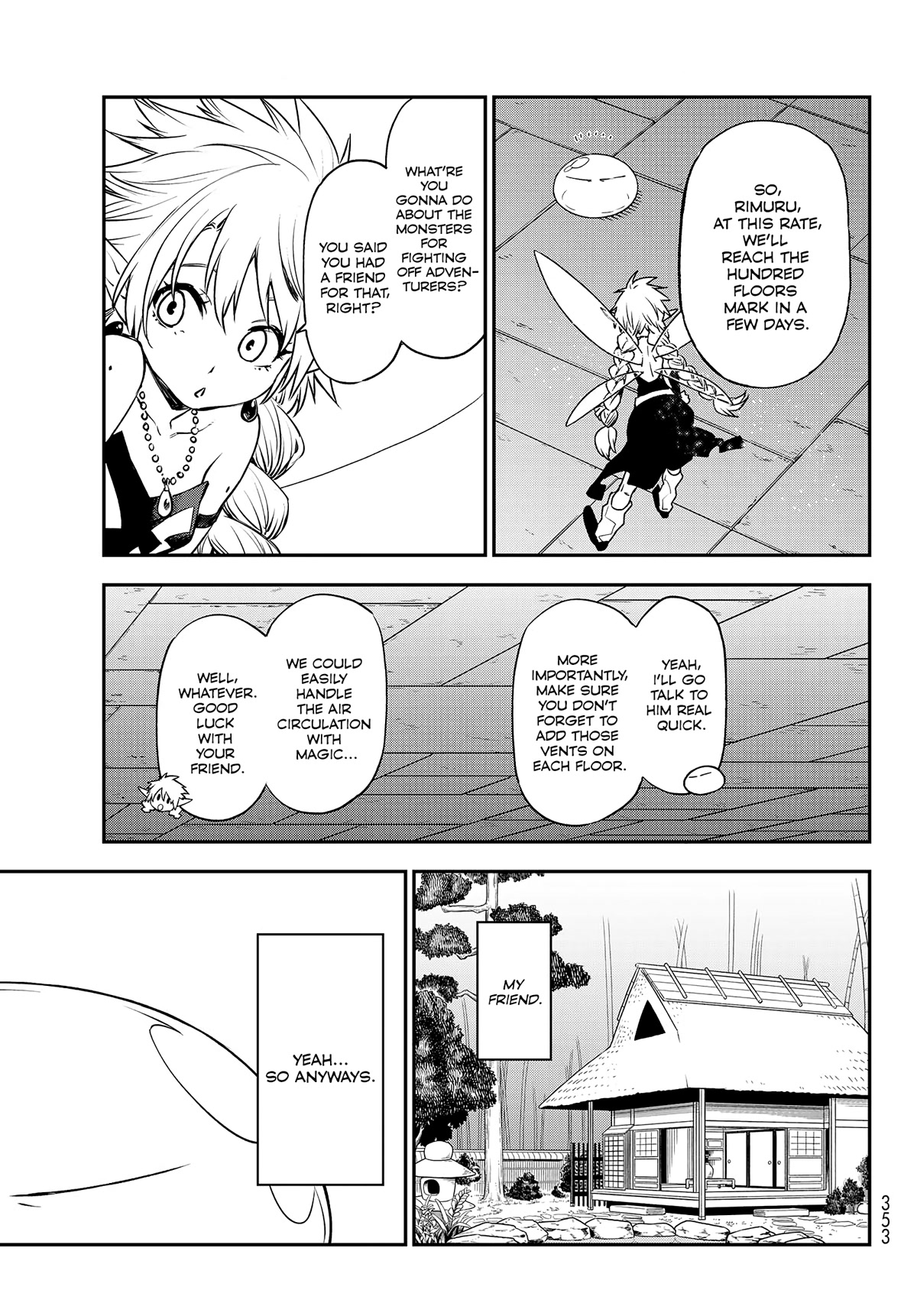 That Time I Was Reincarnated As A Slime Strange Tales: Monster Country Life Of Trinity chapter 104 page 3
