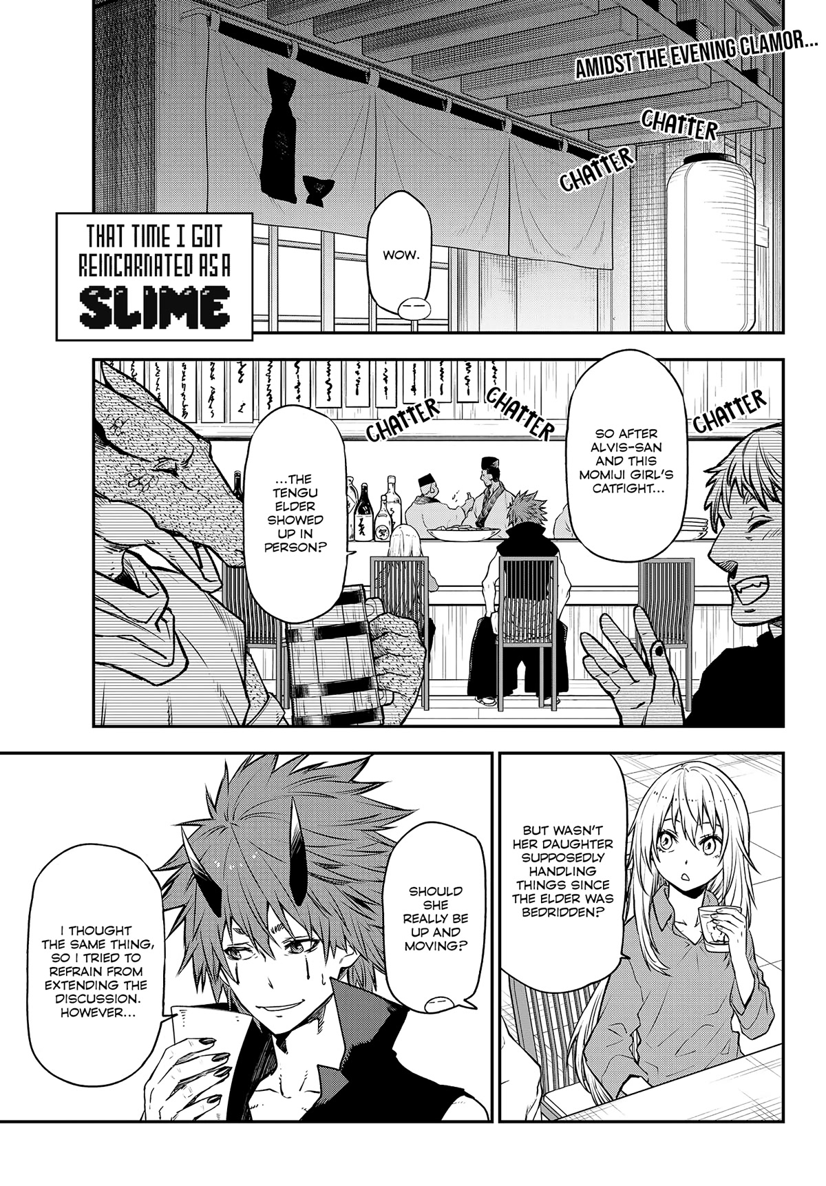 That Time I Was Reincarnated As A Slime Strange Tales: Monster Country Life Of Trinity chapter 105 page 1