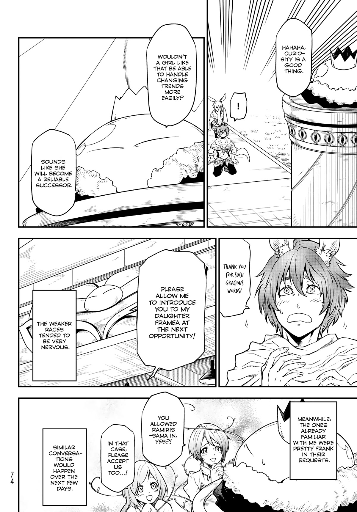 That Time I Was Reincarnated As A Slime Strange Tales: Monster Country Life Of Trinity chapter 106 page 2