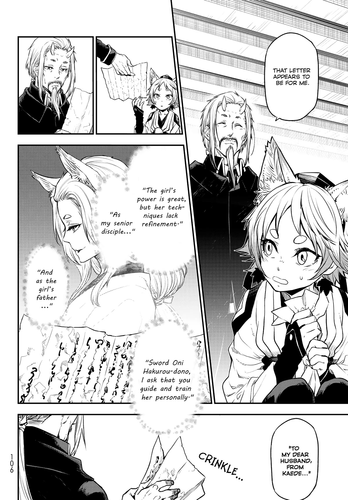 That Time I Was Reincarnated As A Slime Strange Tales: Monster Country Life Of Trinity chapter 106 page 34