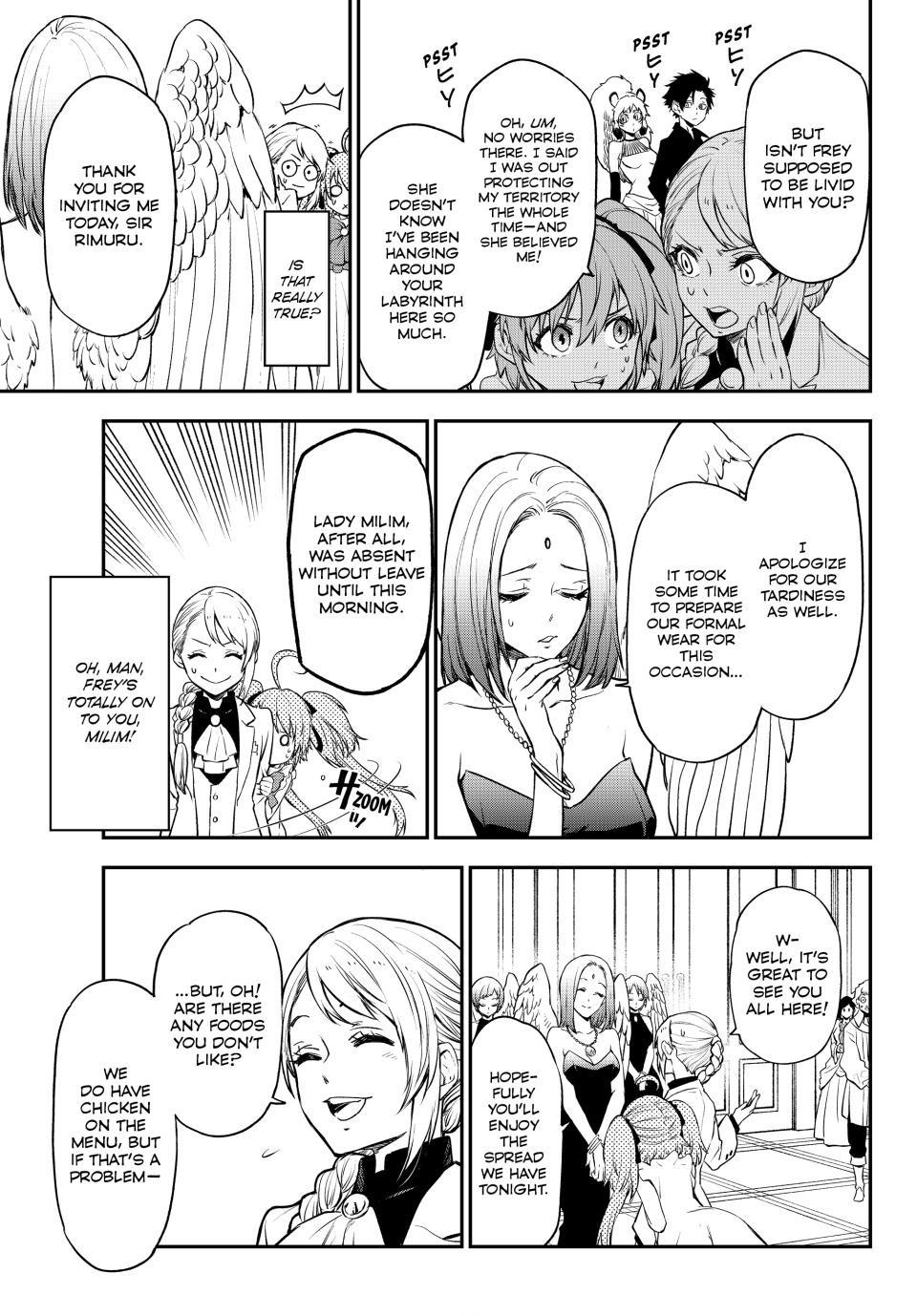 That Time I Was Reincarnated As A Slime Strange Tales: Monster Country Life Of Trinity chapter 110 page 21