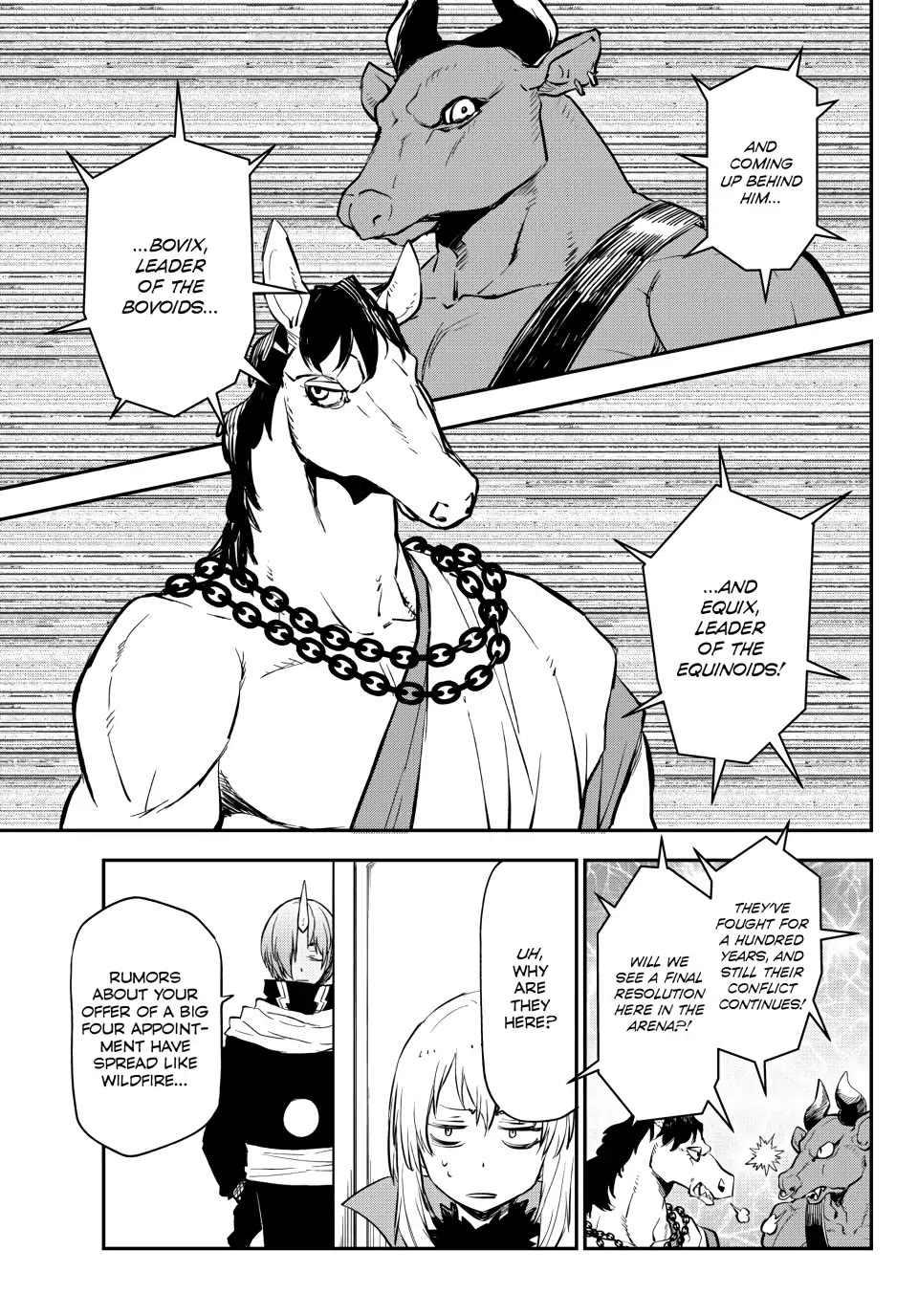 That Time I Was Reincarnated As A Slime Strange Tales: Monster Country Life Of Trinity chapter 112 page 32