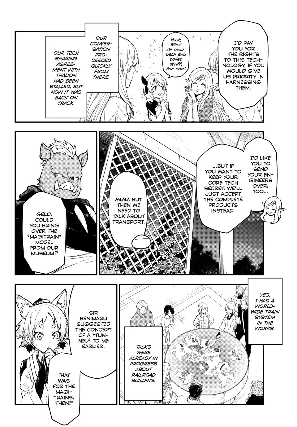 That Time I Was Reincarnated As A Slime Strange Tales: Monster Country Life Of Trinity chapter 118 page 44