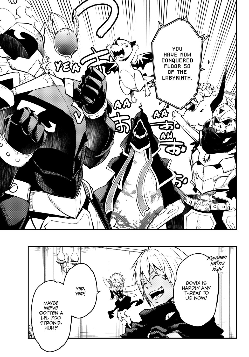 That Time I Was Reincarnated As A Slime Strange Tales: Monster Country Life Of Trinity chapter 132 page 15