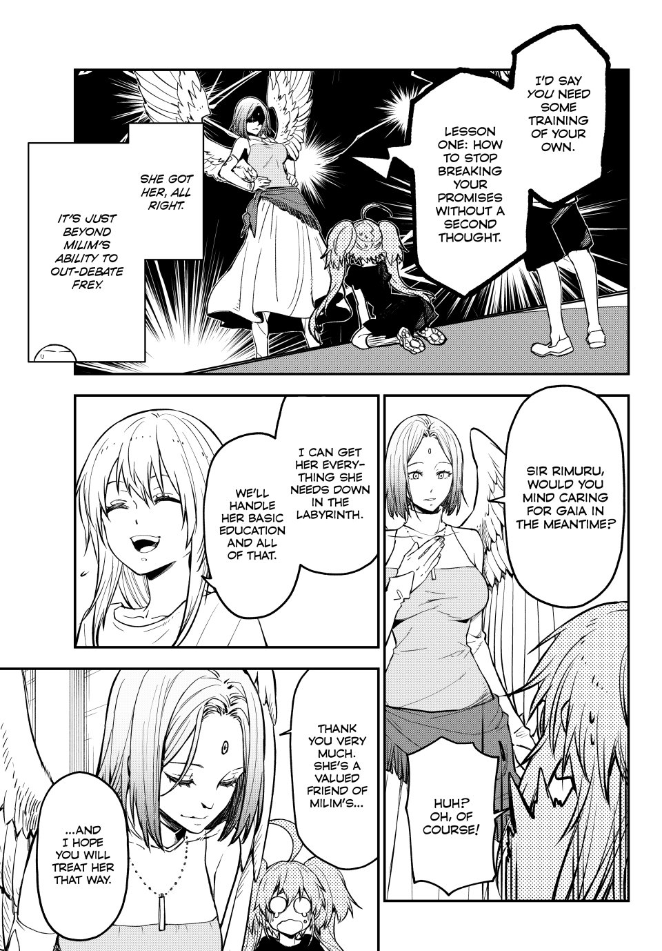 That Time I Was Reincarnated As A Slime Strange Tales: Monster Country Life Of Trinity chapter 132 page 17