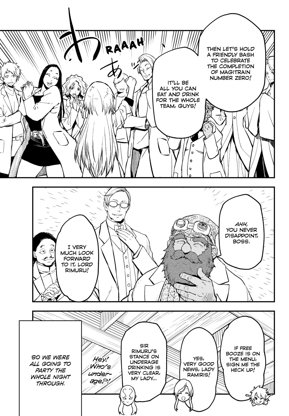 That Time I Was Reincarnated As A Slime Strange Tales: Monster Country Life Of Trinity chapter 132 page 35
