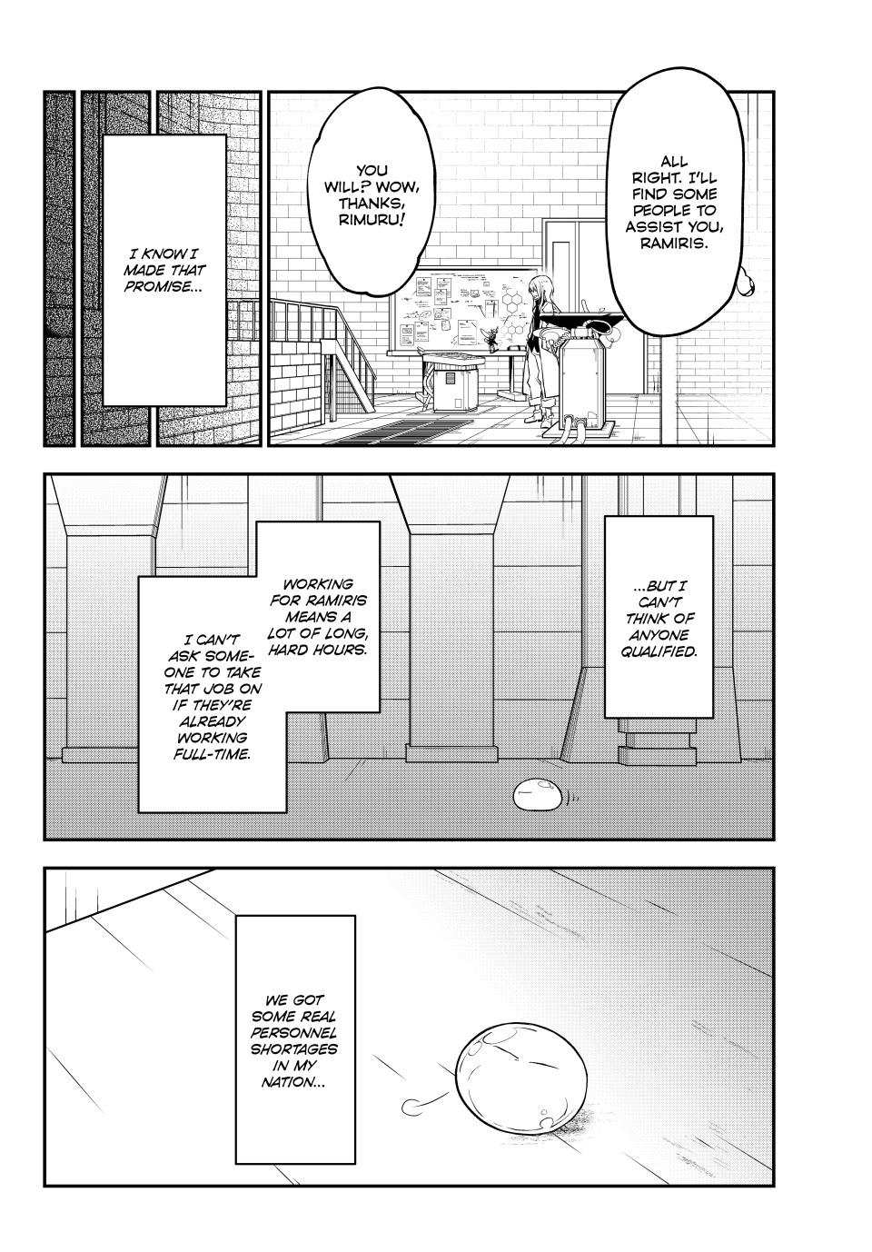 That Time I Was Reincarnated As A Slime Strange Tales: Monster Country Life Of Trinity chapter 134 page 2