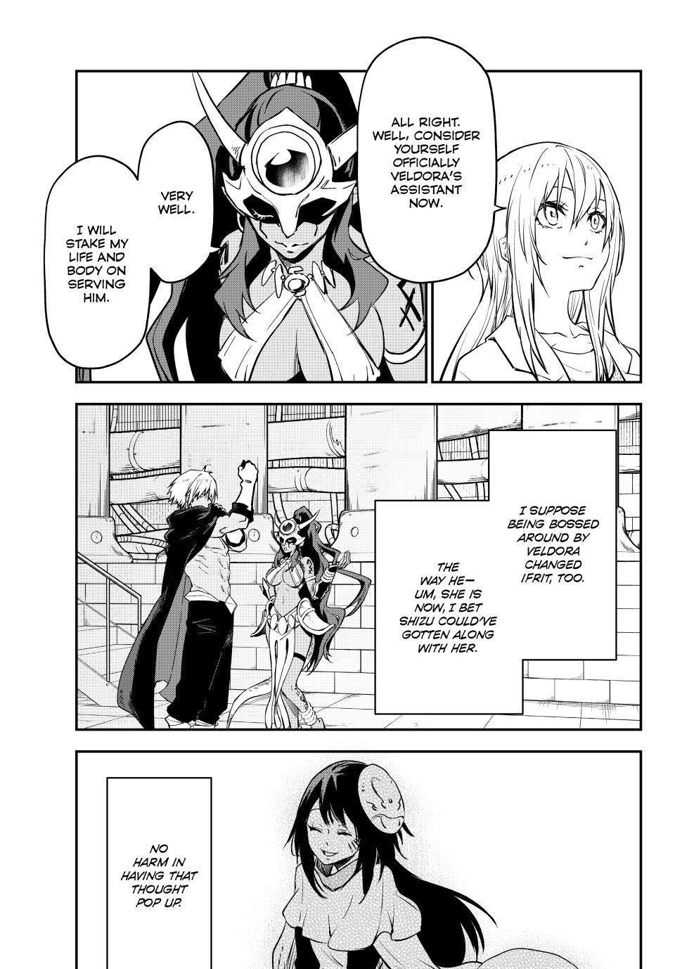 That Time I Was Reincarnated As A Slime Strange Tales: Monster Country Life Of Trinity chapter 134 page 37