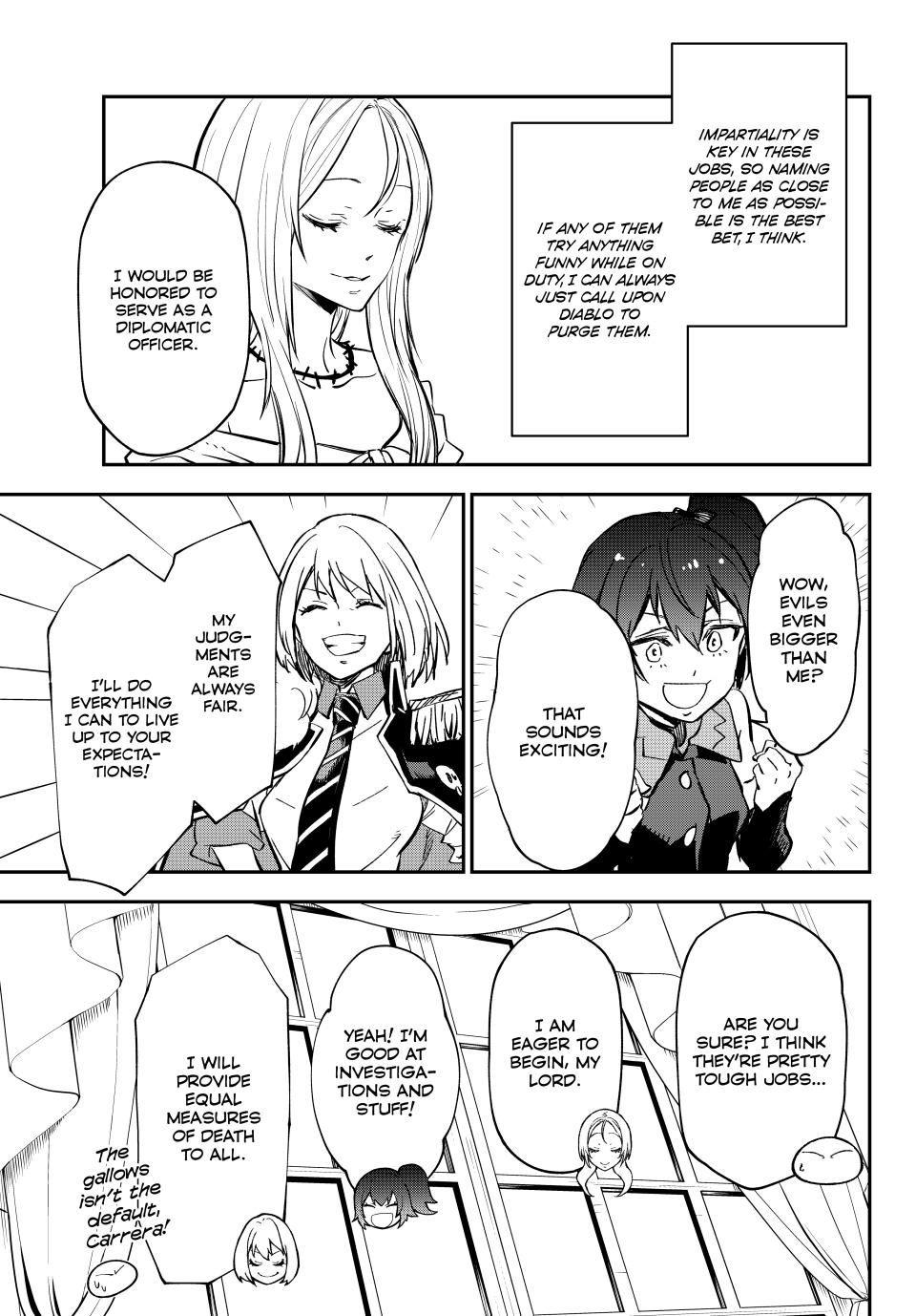 That Time I Was Reincarnated As A Slime Strange Tales: Monster Country Life Of Trinity chapter 135 page 37