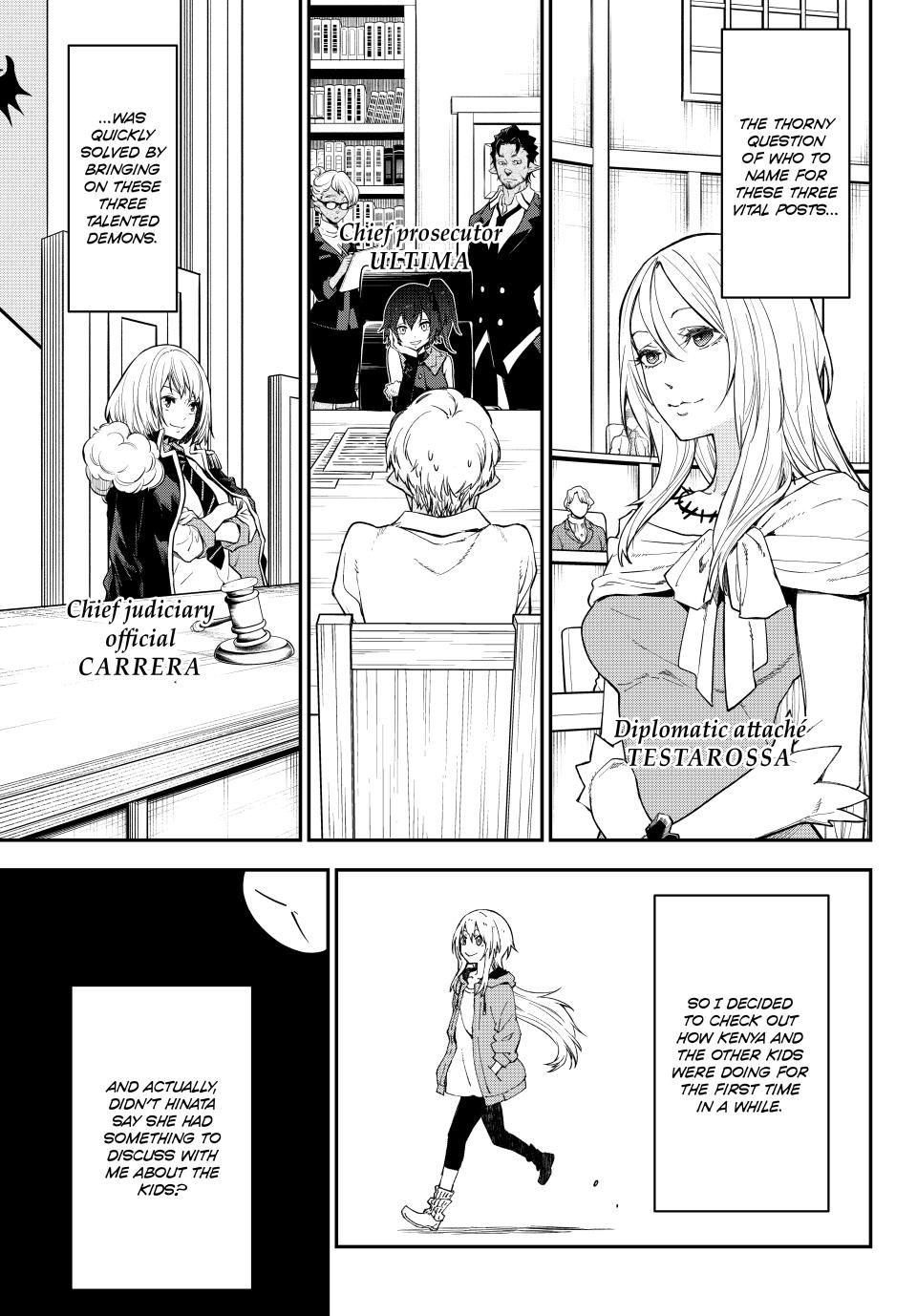 That Time I Was Reincarnated As A Slime Strange Tales: Monster Country Life Of Trinity chapter 136 page 1