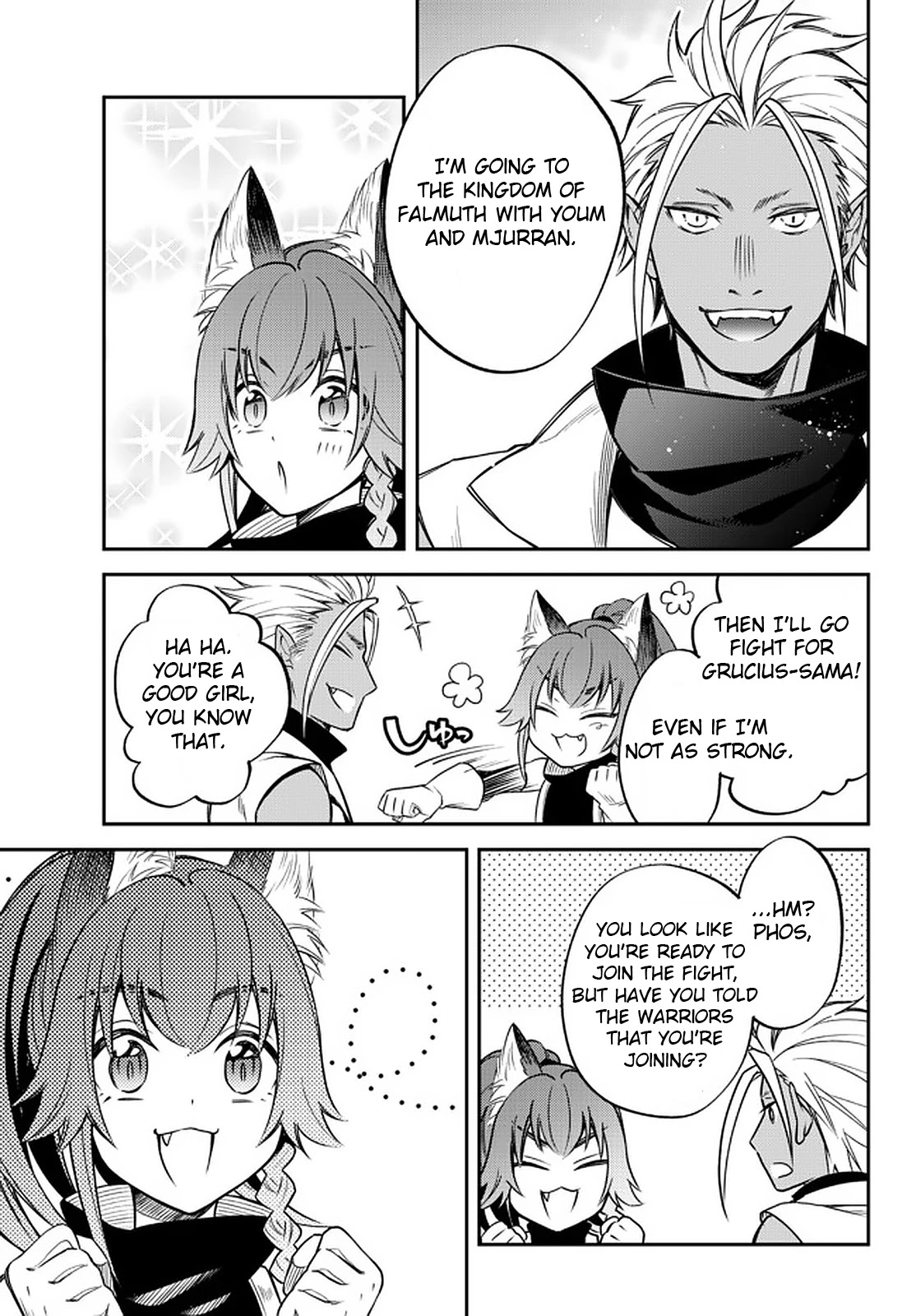 That Time I Was Reincarnated As A Slime Strange Tales: Monster Country Life Of Trinity chapter 32 page 6