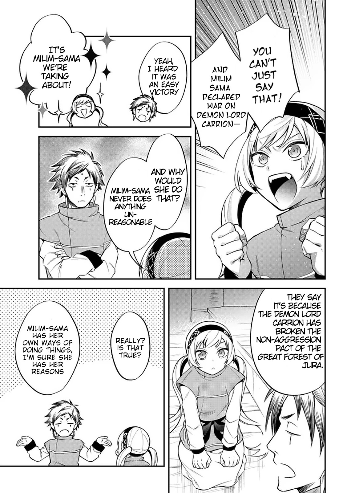 That Time I Was Reincarnated As A Slime Strange Tales: Monster Country Life Of Trinity chapter 33 page 17