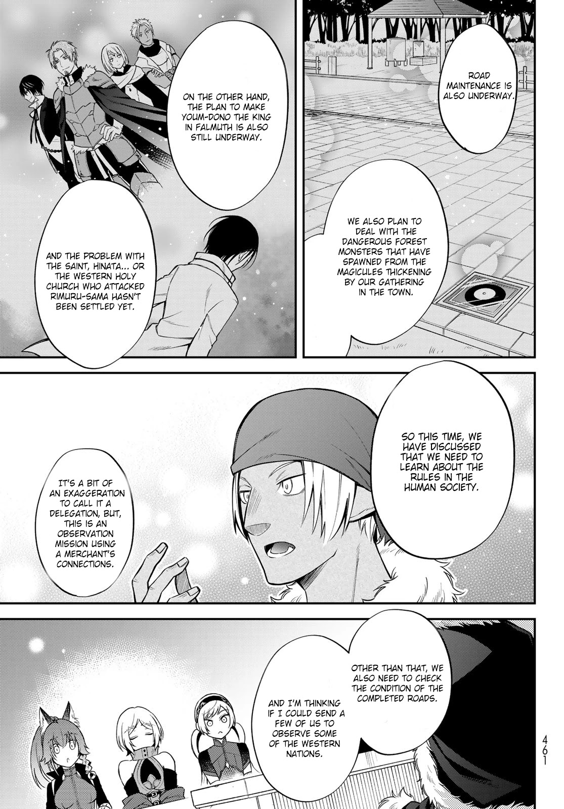 That Time I Was Reincarnated As A Slime Strange Tales: Monster Country Life Of Trinity chapter 43 page 13