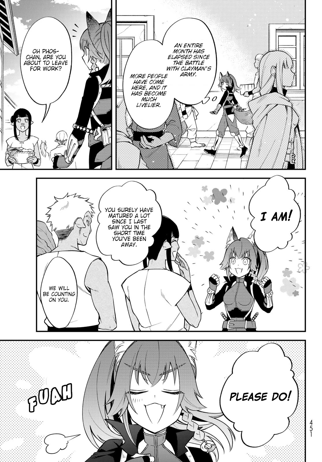 That Time I Was Reincarnated As A Slime Strange Tales: Monster Country Life Of Trinity chapter 43 page 3