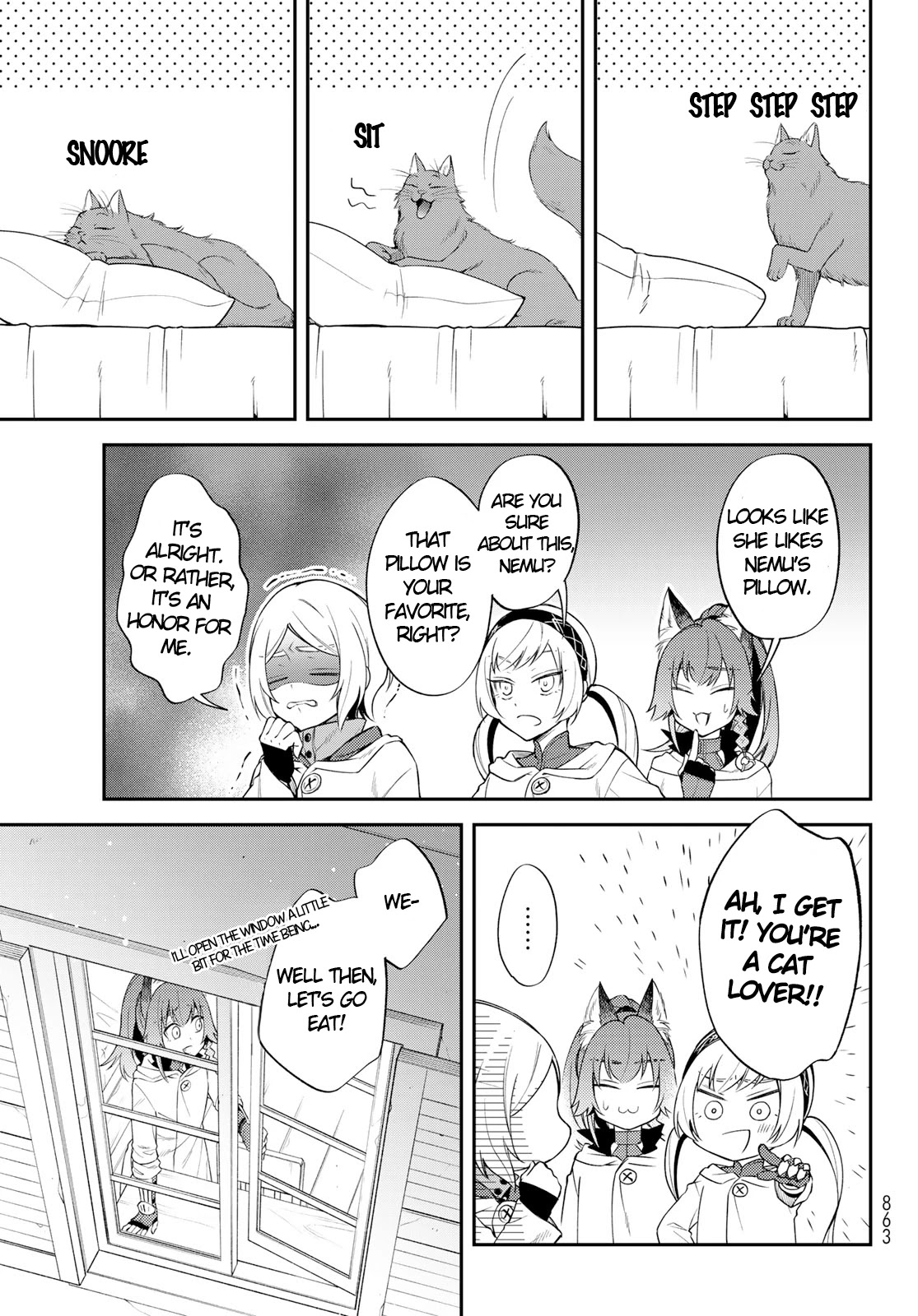 That Time I Was Reincarnated As A Slime Strange Tales: Monster Country Life Of Trinity chapter 45 page 4