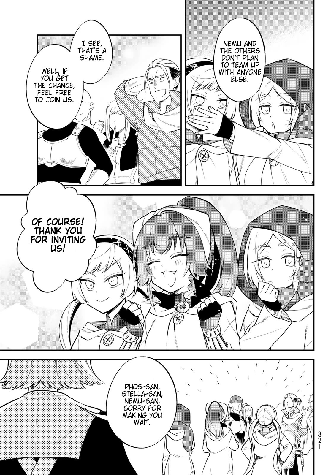 That Time I Was Reincarnated As A Slime Strange Tales: Monster Country Life Of Trinity chapter 58 page 5