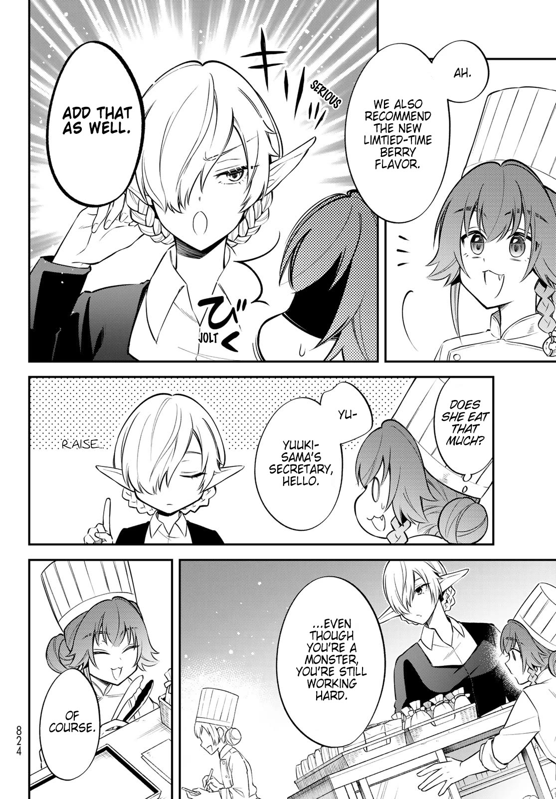 That Time I Was Reincarnated As A Slime Strange Tales: Monster Country Life Of Trinity chapter 58 page 8