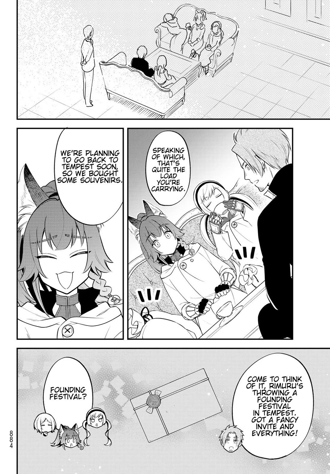 That Time I Was Reincarnated As A Slime Strange Tales: Monster Country Life Of Trinity chapter 74 page 24