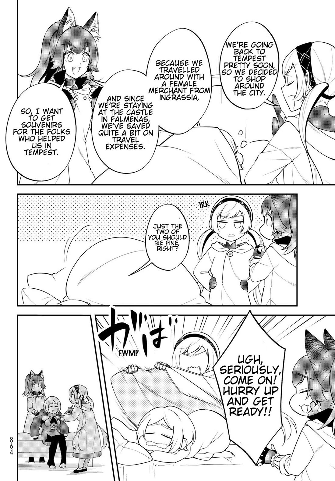 That Time I Was Reincarnated As A Slime Strange Tales: Monster Country Life Of Trinity chapter 74 page 4