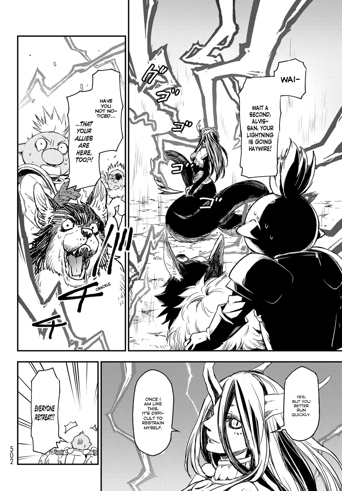 That Time I Was Reincarnated As A Slime Strange Tales: Monster Country Life Of Trinity chapter 80 page 18