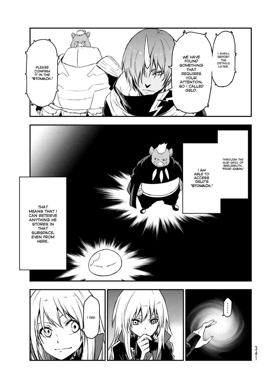 That Time I Was Reincarnated As A Slime Strange Tales: Monster Country Life Of Trinity chapter 83 page 32