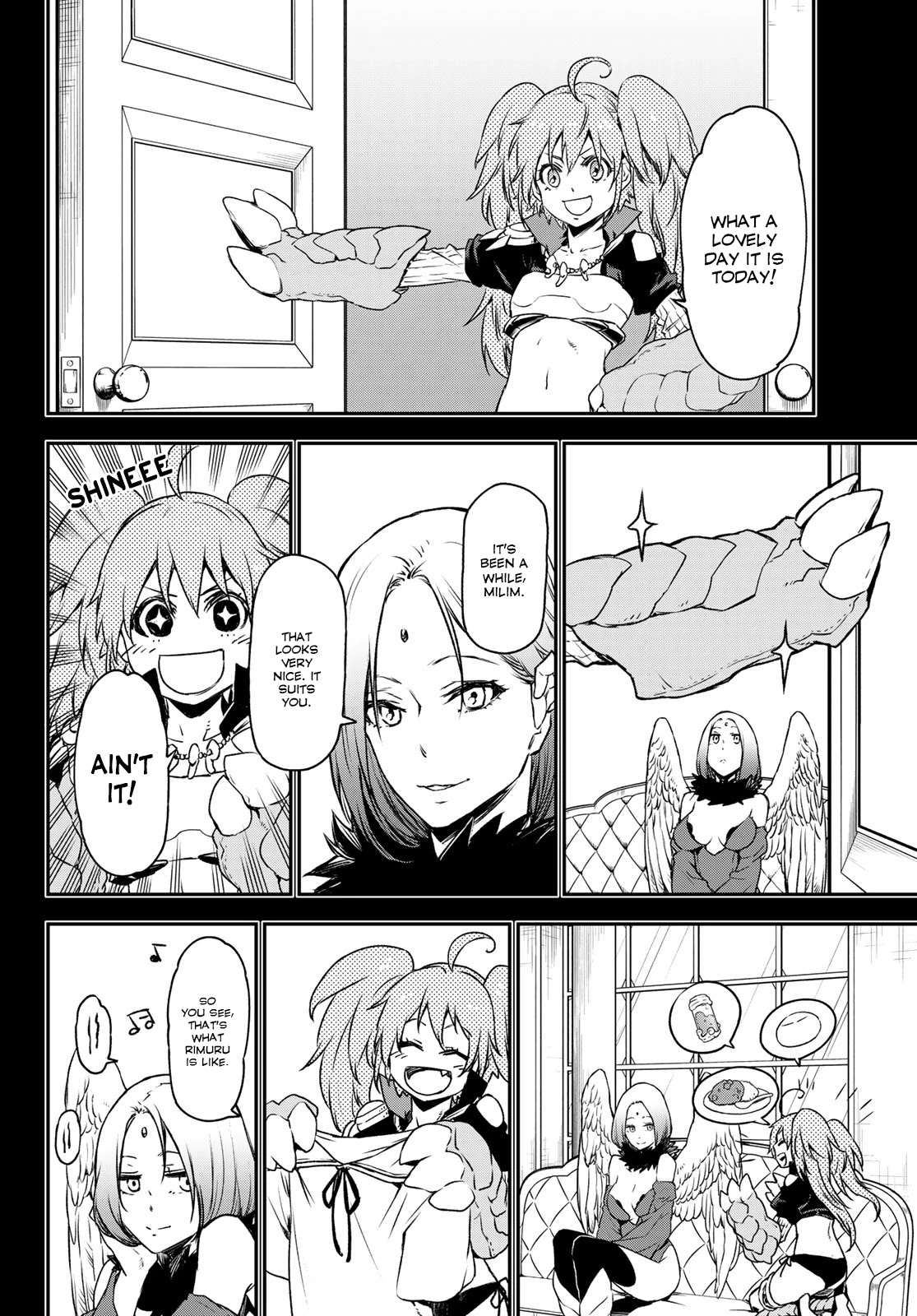 That Time I Was Reincarnated As A Slime Strange Tales: Monster Country Life Of Trinity chapter 84 page 12