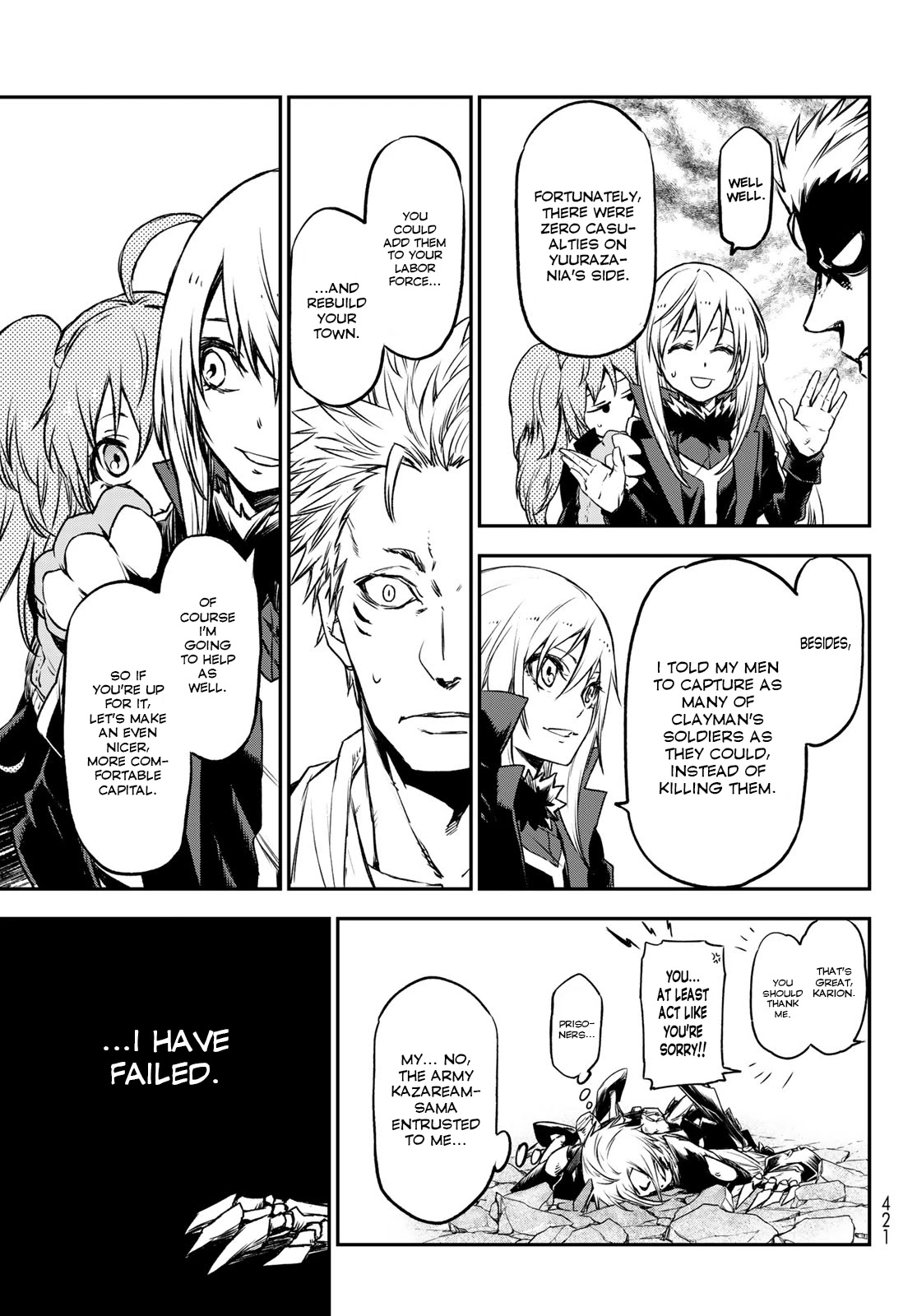 That Time I Was Reincarnated As A Slime Strange Tales: Monster Country Life Of Trinity chapter 84 page 35