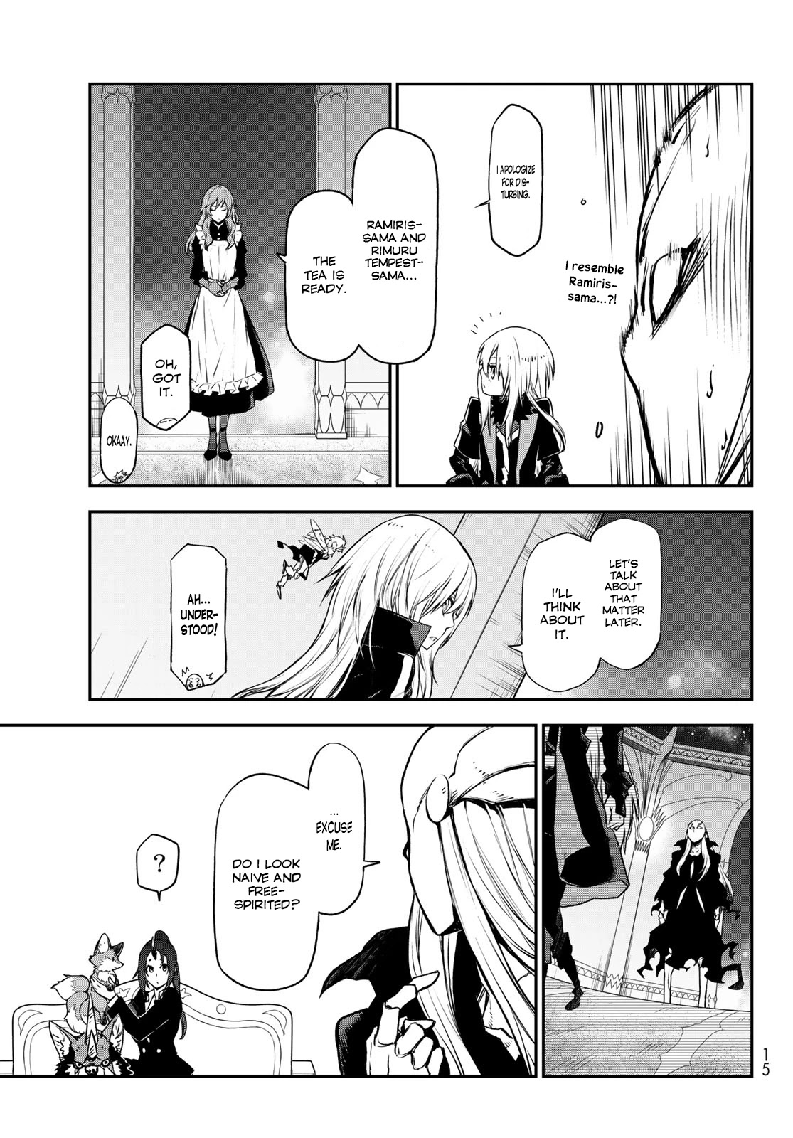 That Time I Was Reincarnated As A Slime Strange Tales: Monster Country Life Of Trinity chapter 86 page 3