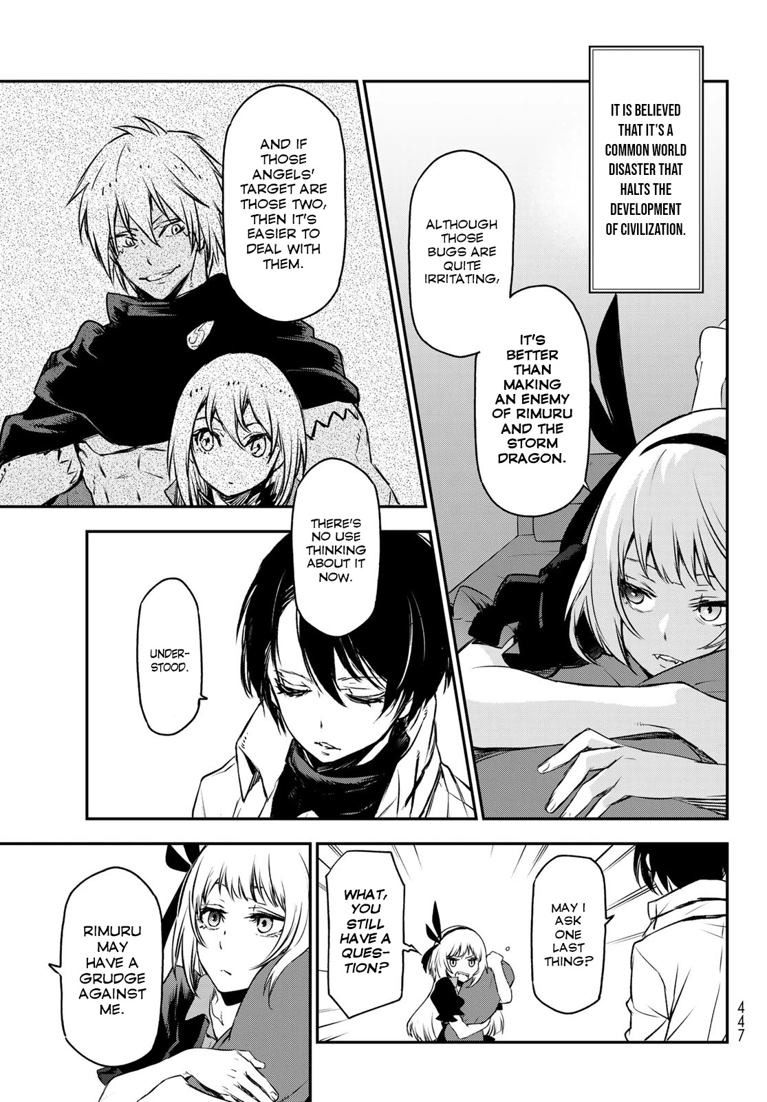 That Time I Was Reincarnated As A Slime Strange Tales: Monster Country Life Of Trinity chapter 87 page 37