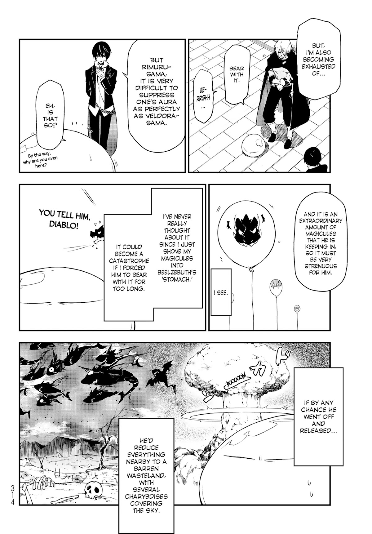 That Time I Was Reincarnated As A Slime Strange Tales: Monster Country Life Of Trinity chapter 90 page 32