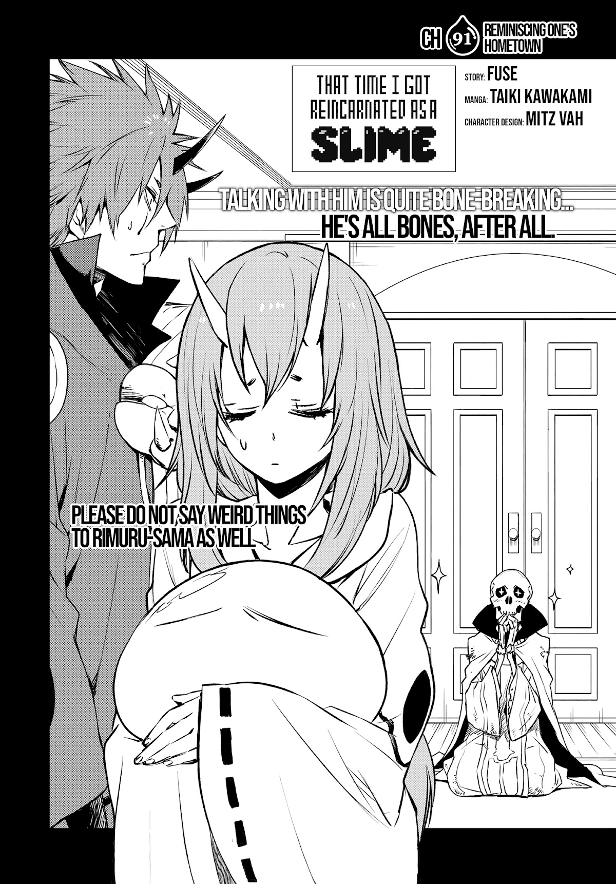 That Time I Was Reincarnated As A Slime Strange Tales: Monster Country Life Of Trinity chapter 91 page 4