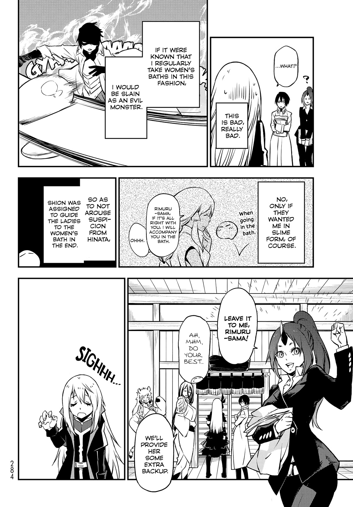 That Time I Was Reincarnated As A Slime Strange Tales: Monster Country Life Of Trinity chapter 99 page 8