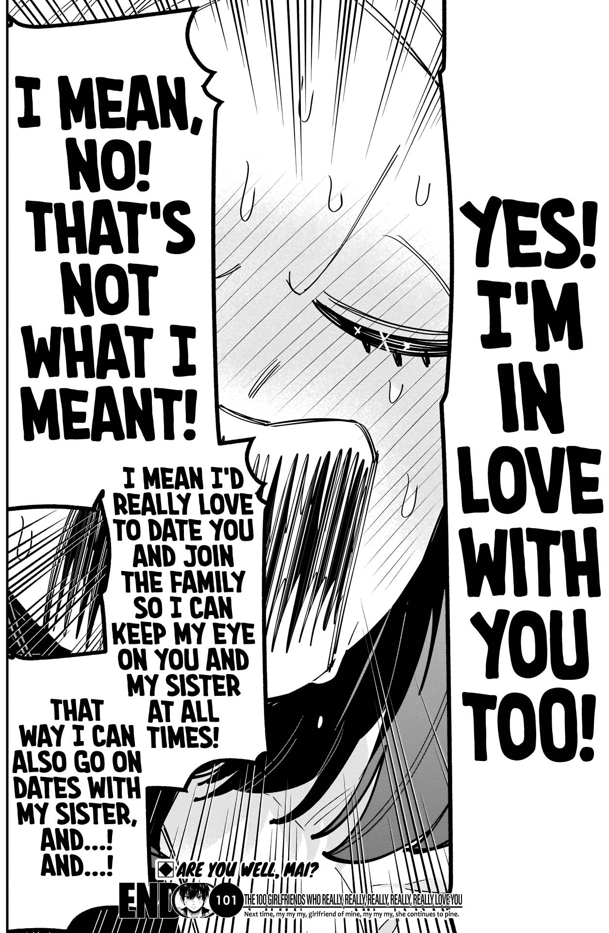 The 100 Girlfriends Who Really, Really, Really, Really, Really Love You chapter 101 page 21