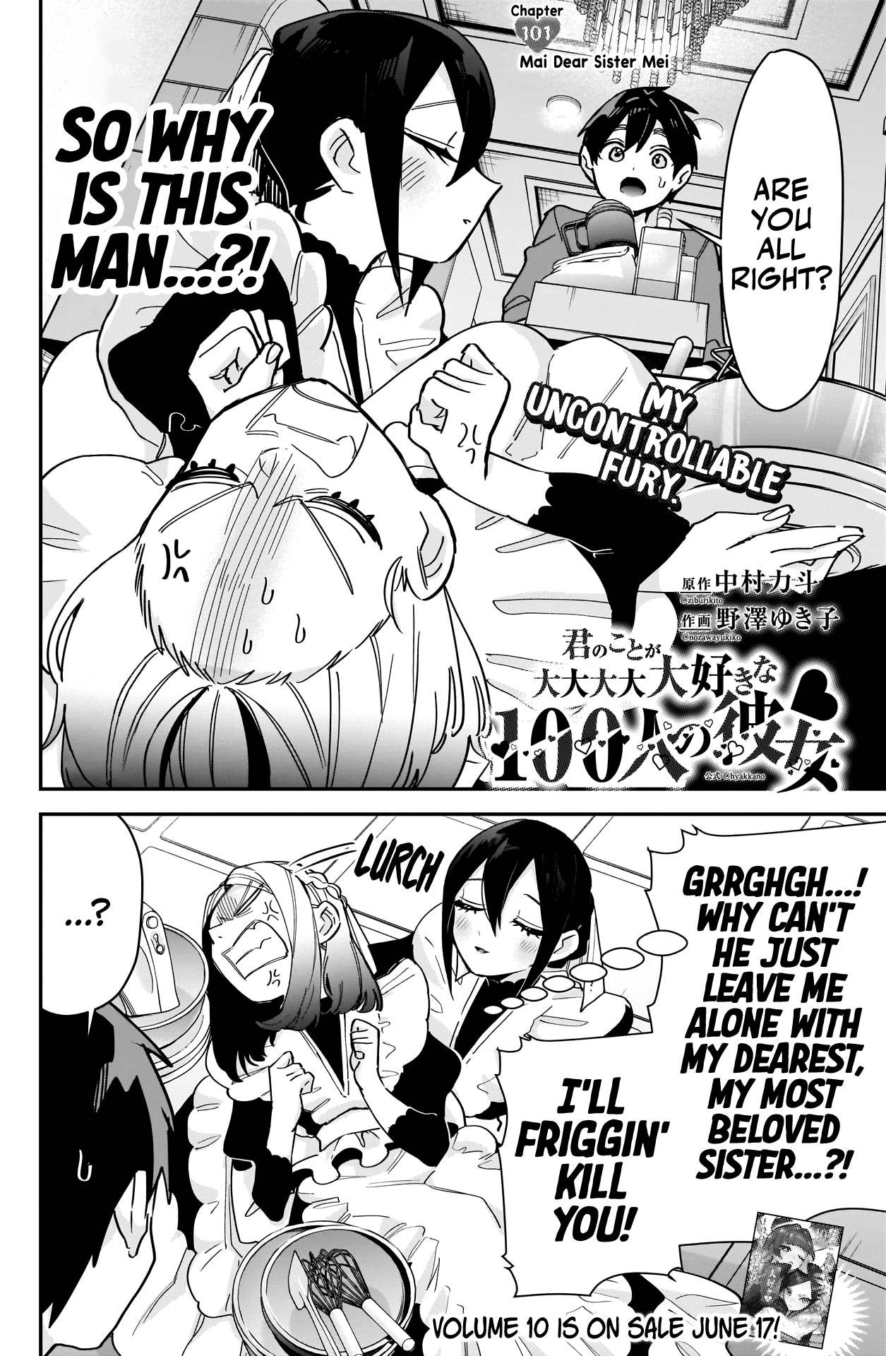 The 100 Girlfriends Who Really, Really, Really, Really, Really Love You chapter 101 page 3