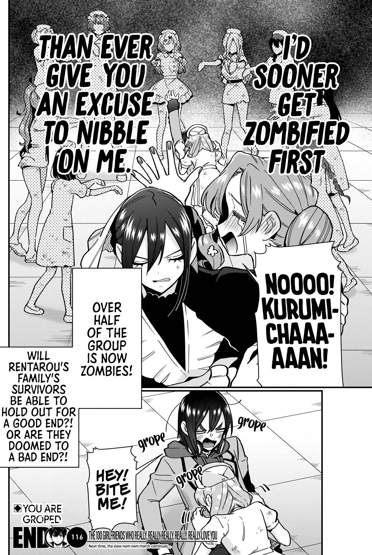 The 100 Girlfriends Who Really, Really, Really, Really, Really Love You chapter 116 page 21