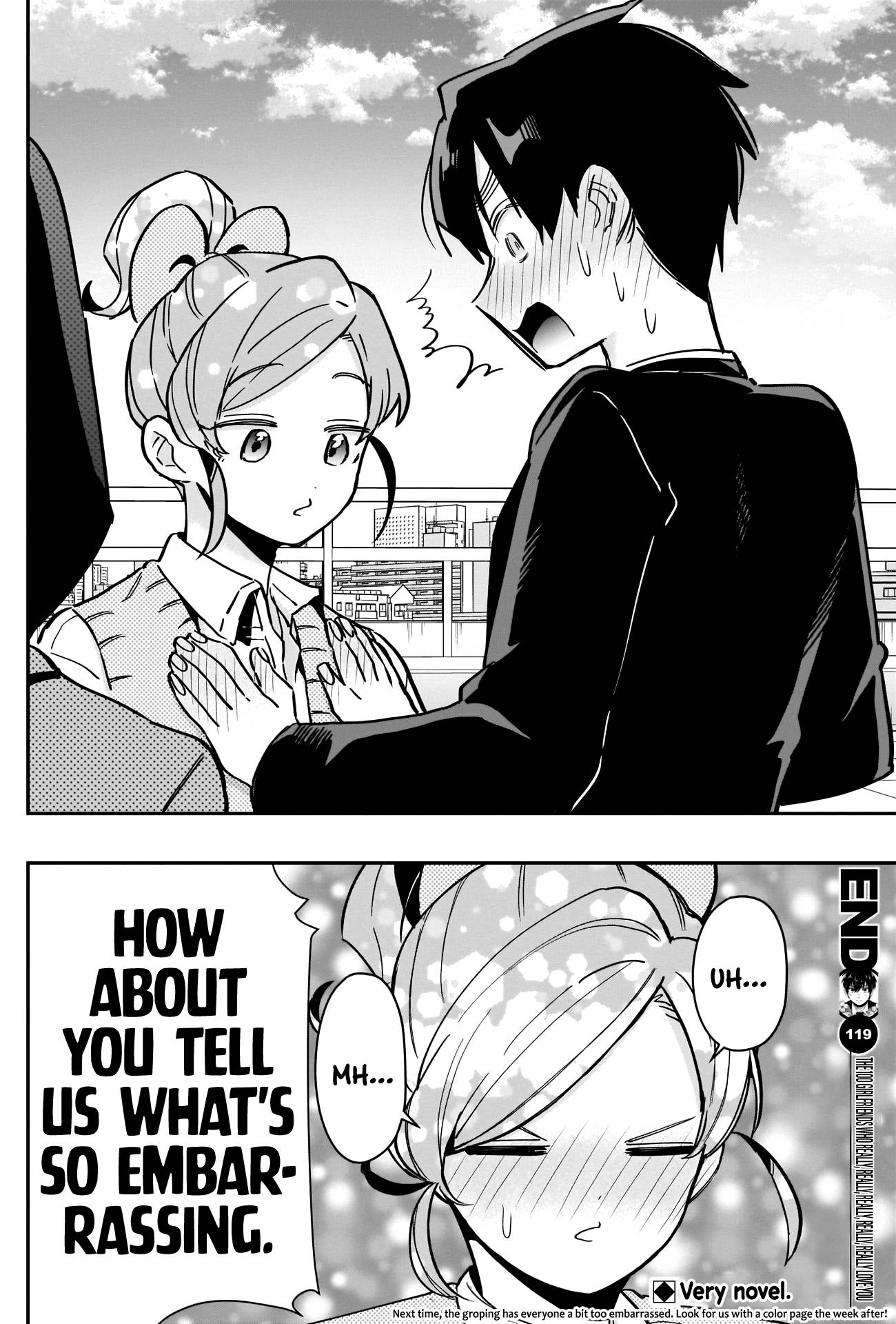 The 100 Girlfriends Who Really, Really, Really, Really, Really Love You chapter 119 page 21