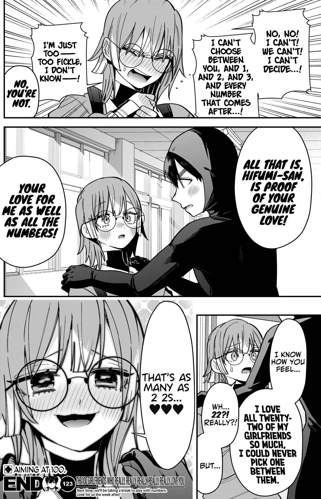 The 100 Girlfriends Who Really, Really, Really, Really, Really Love You chapter 123 page 21