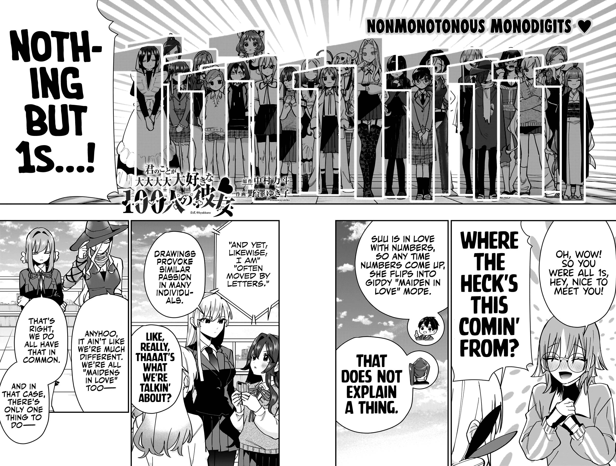 The 100 Girlfriends Who Really, Really, Really, Really, Really Love You chapter 124 page 3