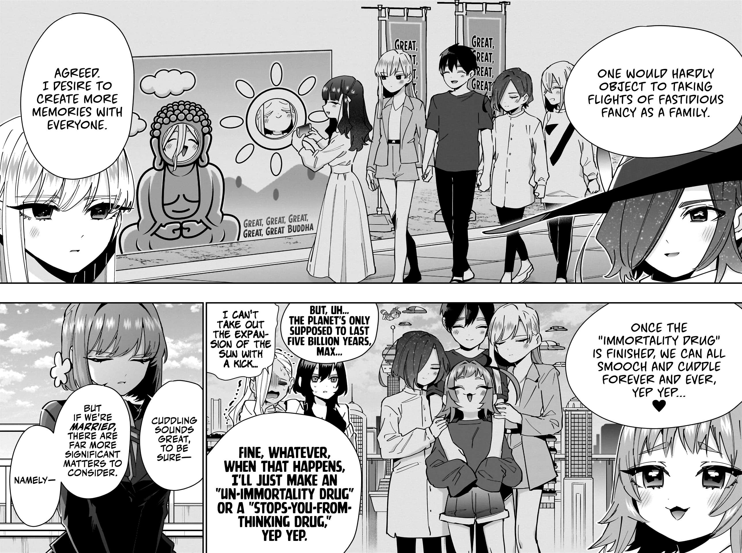 The 100 Girlfriends Who Really, Really, Really, Really, Really Love You chapter 145 page 9